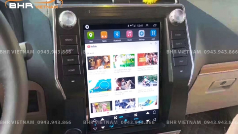 Màn hình DVD Android Tesla Toyota Prado 2018 - nay
